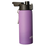 Purple  21oz Powder Coated Thermal Double Insulated Vacuum Sealed Sports Bottle Flip Top