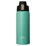 Turquoise 21 oz Powder Coated Thermal Double Insulated Vacuum Sealed Sports Bottle Flip Top