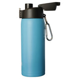 Sea Mist Blue 21 oz  Powder Coated Thermal Double Insulated Vacuum Sealed Sports Bottle Flip Top