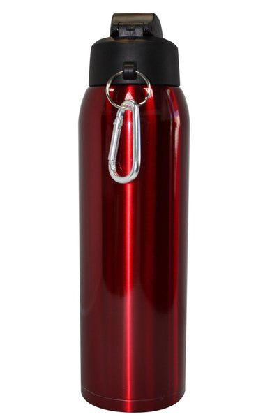 Crimson Red 21 oz Thermal Double Insulated Vacuum Sealed Sports