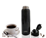 Aquatix Midnight 27 oz Flip Top Bottle Thermal Double Insulated Vacuum Sealed Sports Bottles