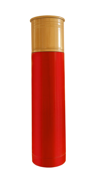 Red Travel Mug - Big Shot Shotgun Shell 12 Ounce Thermos 