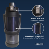 Extra Large (68 oz) Midnight Blue Thermal Vacuum Sealed Double Insulated Sports Thermos
