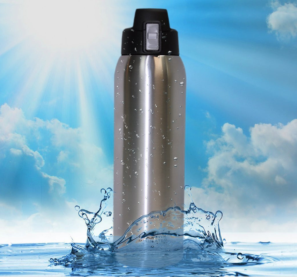Thermoflask Double Stainless Steel Insulated Water Bottle 32 oz Capri